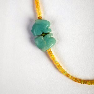 Welo tiny opals and Jade Chinese Bunnies - Image 3